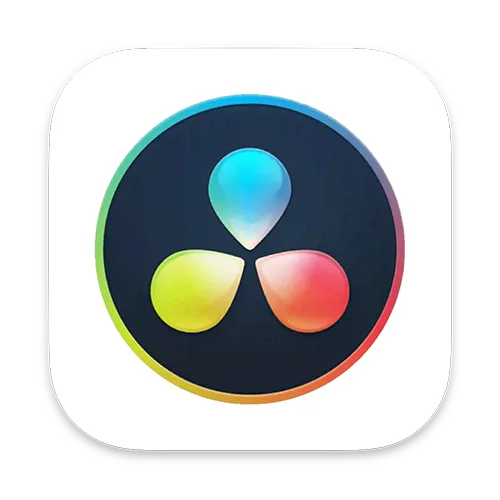 Hidash, DaVinci Resolve white icon, best web developer in Calicut